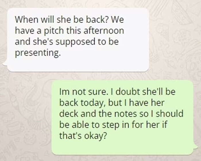“When Will She Be Back?”: Boss Sparks Fury Over Careless Text Sent After Worker Was Hit By A Car