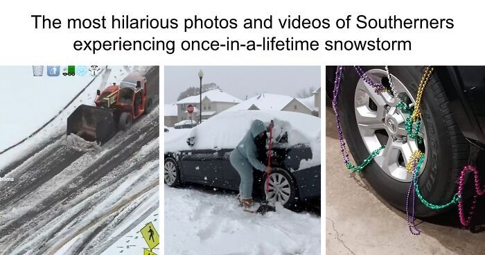 21 Crazy And Hilarious Photos Of Southerners In A Once-In-A-Lifetime Snowstorm