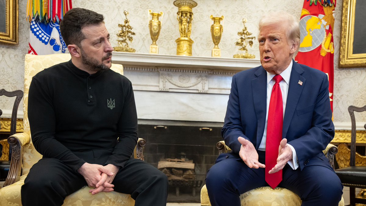 NATO Scrambles Jets Amid Putin’s Strikes On Ukraine As Trump Blasts Zelenskyy Over Crimea Stance