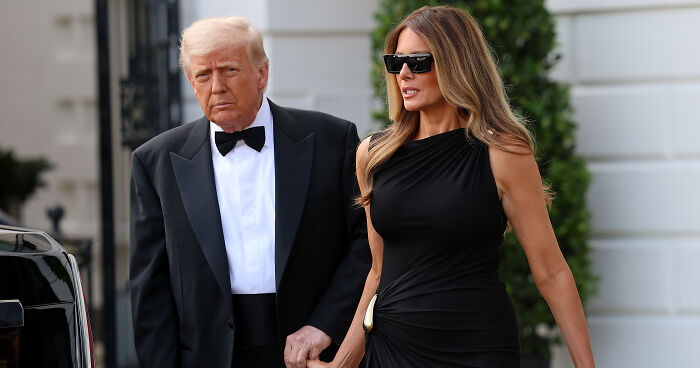 Audience Boos And Cheers Donald And Melania Trump On ‘Les Misérables’ Opening Night