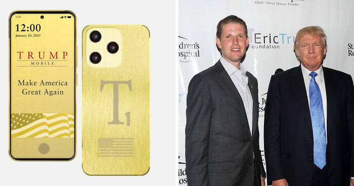 Trump Organization Unveils $499 Gold Phones For “Real Americans” Amid Apple Tariff Threats