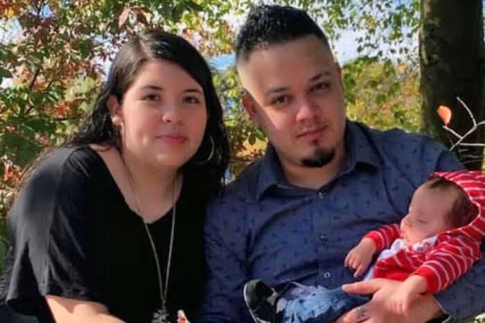 Kilmar Abrego Garcia with family outdoors, highlighting his story of torture and threats in El Salvador jail.