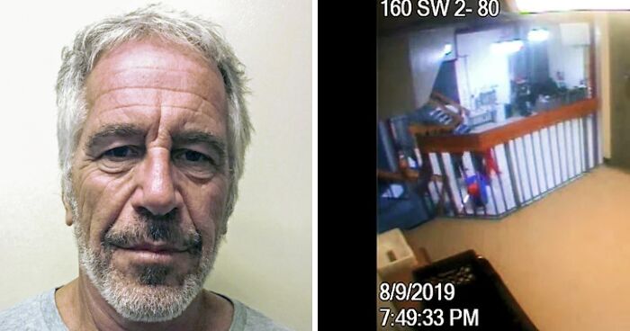 Experts Question Orange Figure Spotted Near Jeffrey Epstein’s Jail Cell Hours Before His Death