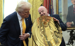 Trump Held On To Gold Club World Cup Trophy For Himself, So FIFA Gave The Winning Team A Replica