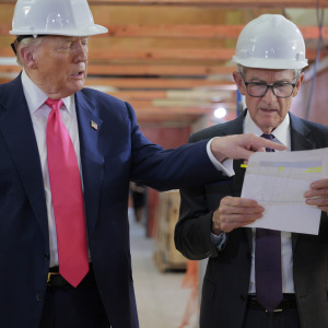 Federal Reserve Chair Jerome Powell Fact-Checks Donald Trump At Construction Visit