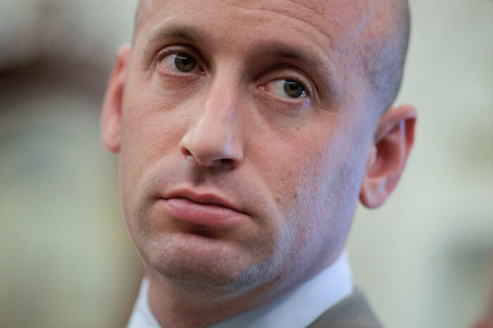Close-up of a man with a serious expression, illustrating controversy over Library of Congress webpage and constitution section removal.