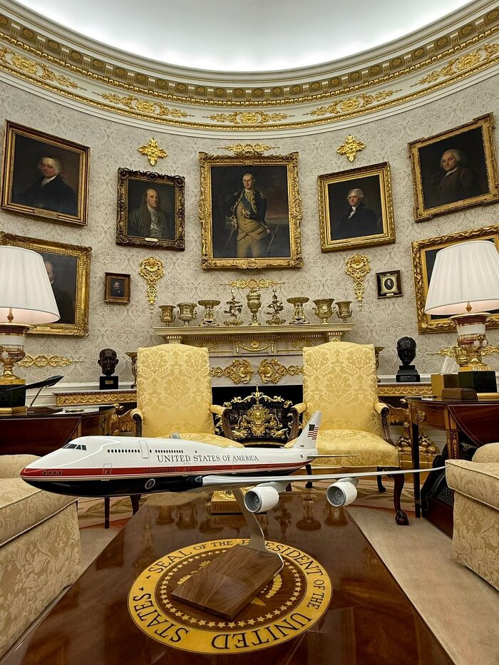 Trump’s ‘Expensive’ Golden White House Makeover Bears Striking Resemblance To Home Depot Products