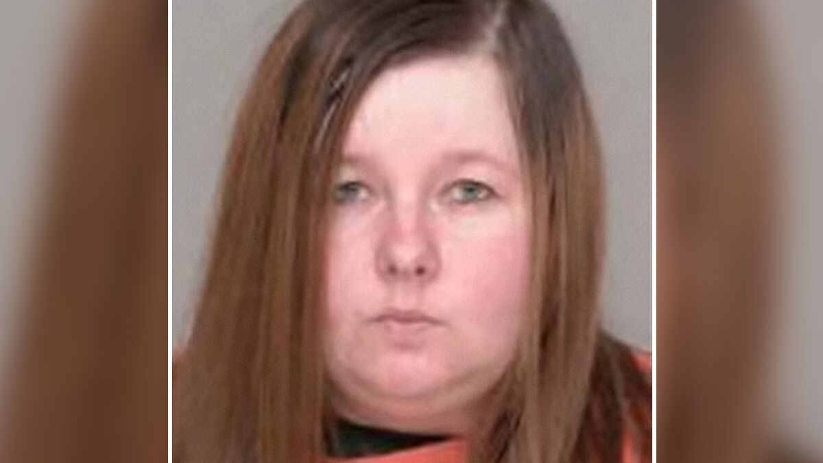 Mugshot of a woman involved in draining her sonu2019s blood to fake illness and brutalizing children, receiving a long prison term
