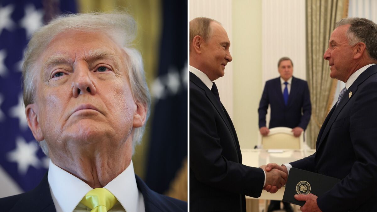 Former U.S. President Trump and Russian President Putin meet ahead of discussions on West Bank-style occupation of Ukraine.