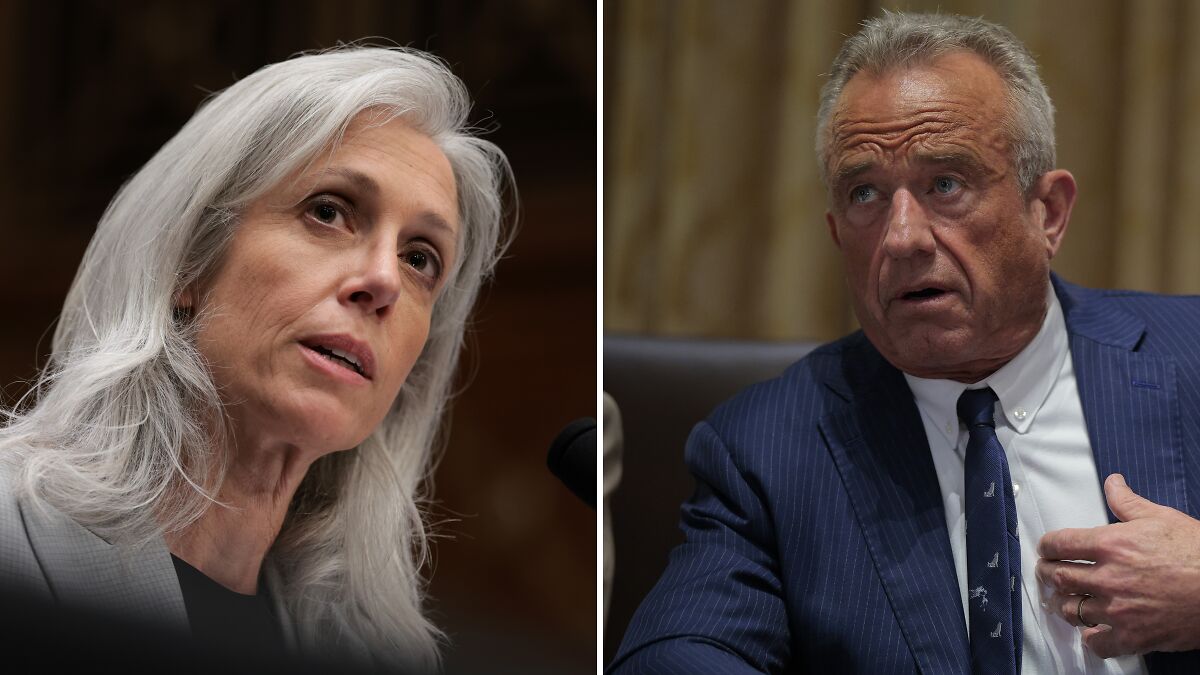 CDC leaders speaking at separate hearings, addressing concerns about RFK Jr. health plans and agency challenges.