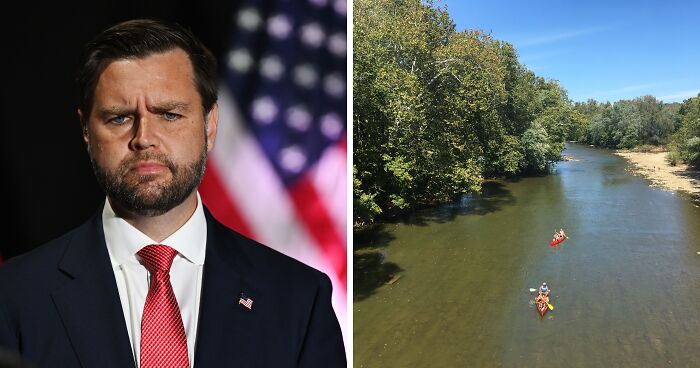 JD Vance Had River’s Water Level Raised Ahead Of His Family Boat Outing