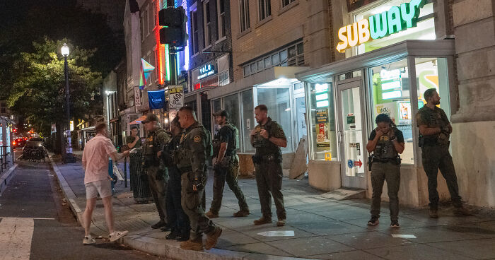 D.C. Man Who Branded Agents “Fascists” Then Flung Subway Sandwich At Them Now Charged With Felony