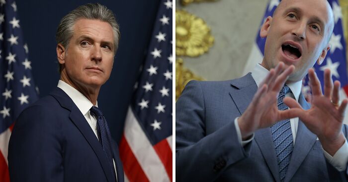 Gavin Newsom Levels Up His Troll Game With Savage Stephen Miller Birthday Shoutout