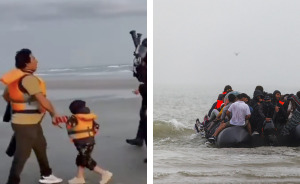Shocking Video Shows French Cops Clashing With Dad And Son As They Try To Board UK-Bound Boat