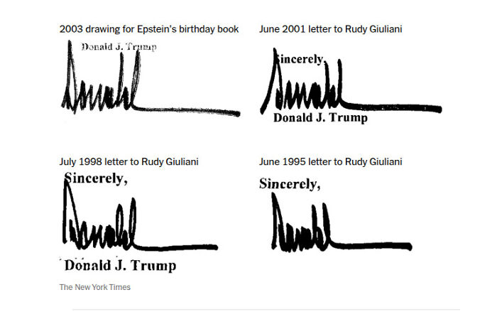 Epstein Birthday Book Photo Reveals Trump “Buying Girl” After His Alleged Note Goes Public