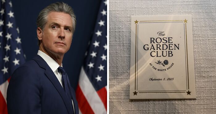 Newsom Slams Trump’s ‘Rose Garden Club’ With Brutal 2-Word Nickname