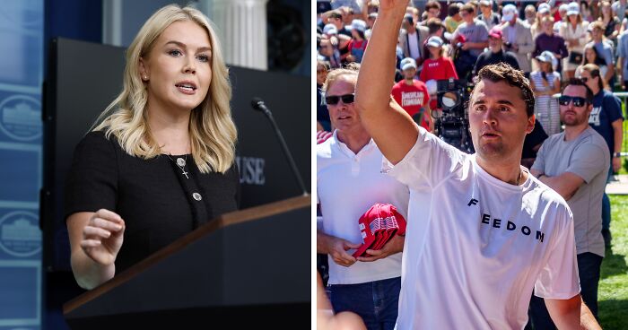 White House Press Secretary Shares Post Claiming Kirk’s Death Caused Utah Earthquake