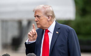 Trump Melts Down Over Time Magazine Photo That “Disappeared” His Hair: “Like A Floating Crown”