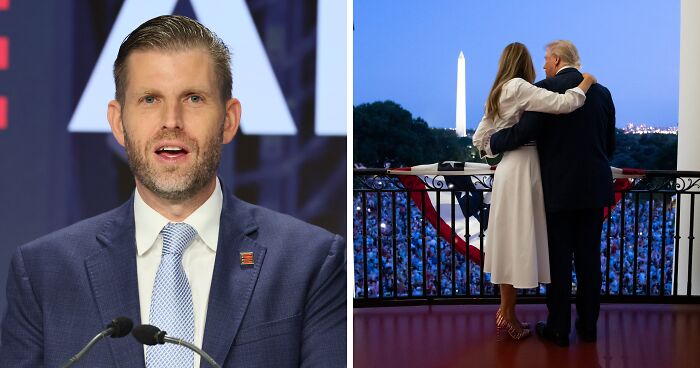 “They Were In Her Closet”: Eric Trump Hurls Donald And Melania Divorce Allegation