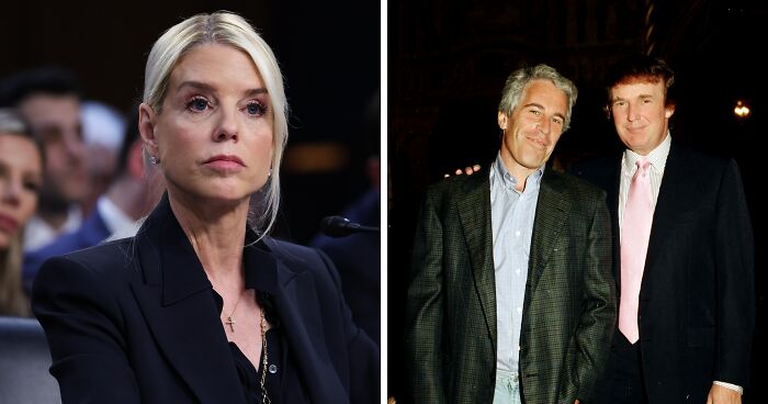 Bondi Dodges Epstein Questions About Alleged Photos Of Trump With Scantily Clad “Young Women”