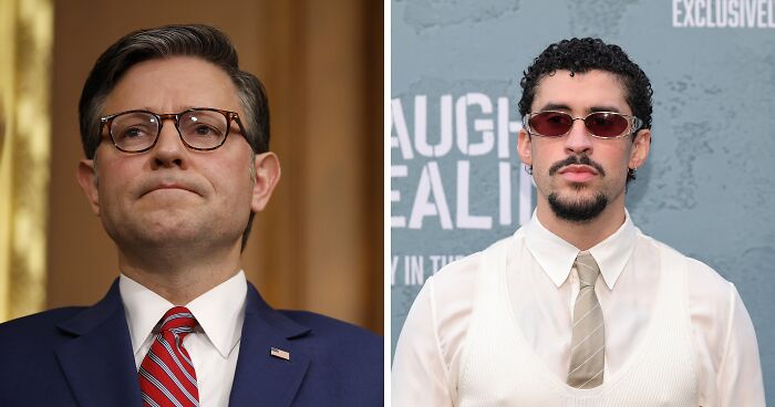 Mike Johnson’s “Role Model” Choice To Replace “Terrible” Bad Bunny At Super Bowl Is No Surprise