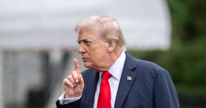 Trump Melts Down Over Time Magazine Photo That “Disappeared” His Hair: “Like A Floating Crown”
