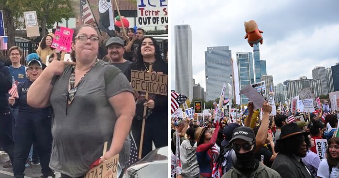 Elementary School Teacher Goes Viral For Mocking Charlie Kirk’s Assassination At No Kings Protest