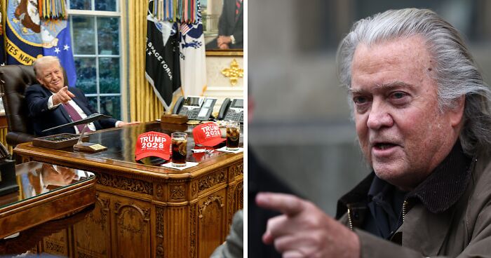 Steve Bannon Says There’s A “Plan” For Third Trump Term, Calls Him “Instrument Of Divine Will”