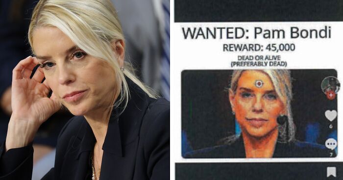 Man, 30, Arrested After $45K Offer To End Pam Bondi’s Life Goes Viral