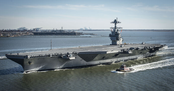 U.S. Navy’s Largest Aircraft Carrier Heads To Caribbean Amid Rising Tensions With Venezuela