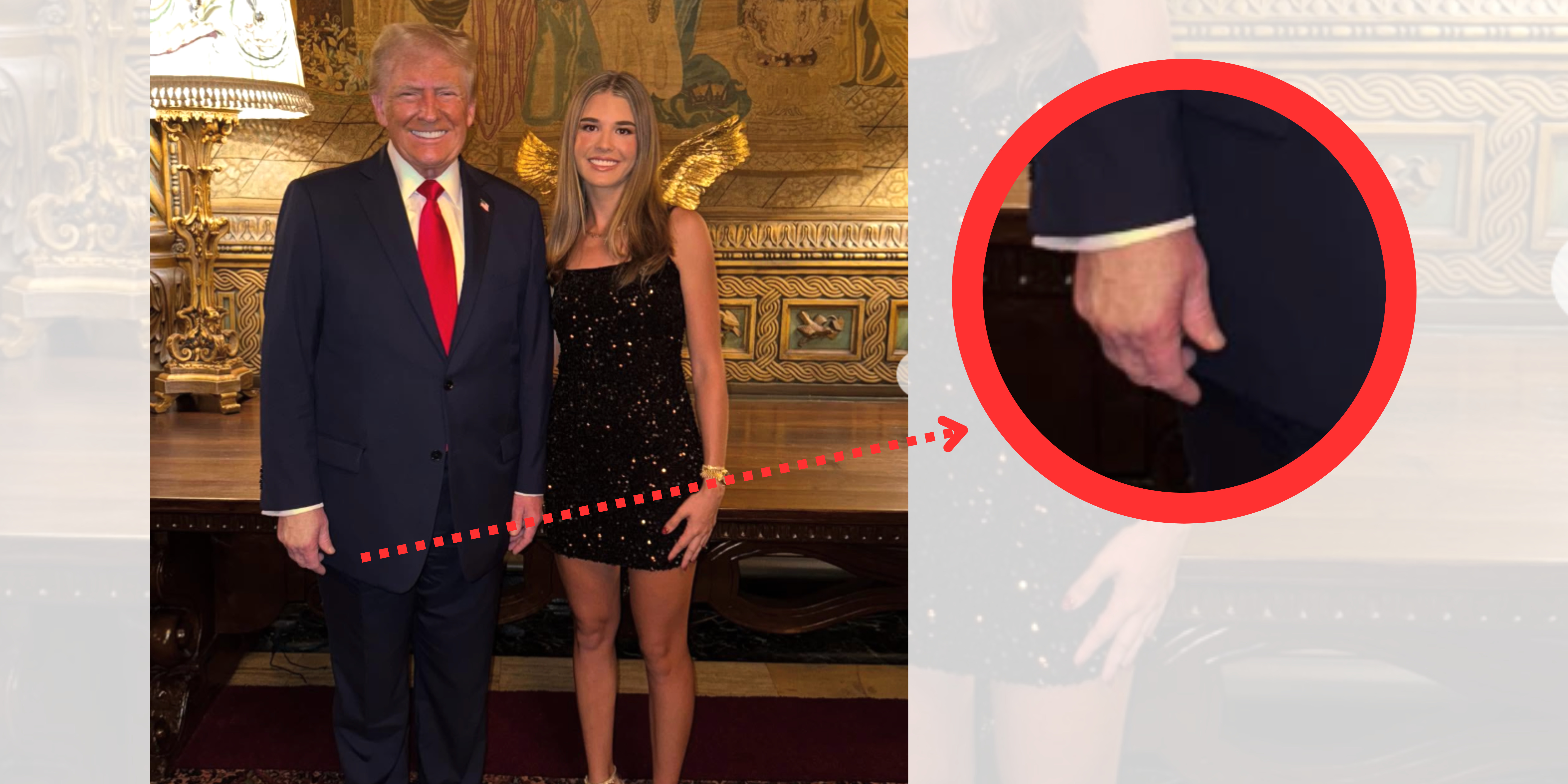 Trump’s Granddaughter Unintentionally Exposes How Long He’s Been Dealing With Hand Problems