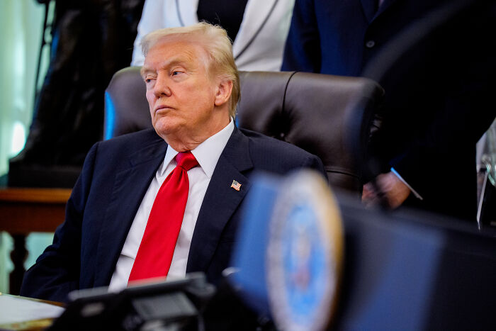Donald Trump sitting in a chair looking sideways, with focus on Epstein called Trump maniac and early dementia keywords. Donald Trump sitting in a chair looking sideways, with focus on Epstein called Trump maniac and early dementia keywords.