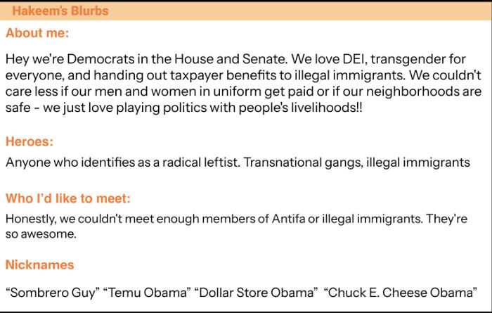 Satirical White House MySafeSpace webpage mocking Democrats with nicknames and political jabs during shutdown spat. Satirical White House MySafeSpace webpage mocking Democrats with nicknames and political jabs during shutdown spat.