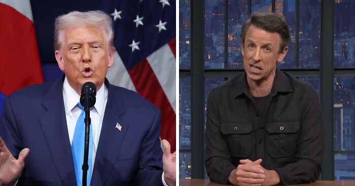 Trump Goes On Another Late-Night Rant—Claims Seth Meyers Making Fun Of Him Is “Illegal”