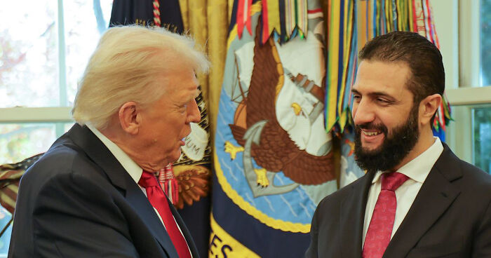 Trump Asks Syrian President About His Wives At White House Meeting: “With You Guys, I Never Know”