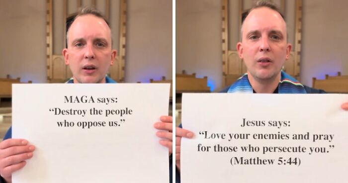 Anti-MAGA Reverend Goes Viral For Using Bible Verses To Oppose Conservatives