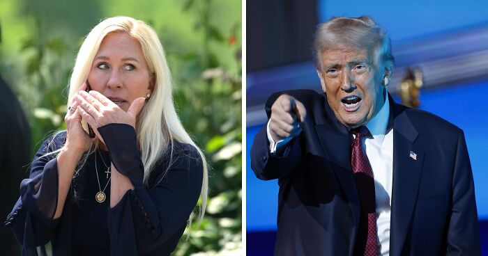 Marjorie Taylor Greene’s Response After Trump Calls Her A “Traitor” Goes Viral
