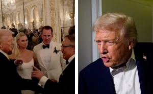 “Wasn’t The Place”: Metaxas Reacts After Trump Crashes Mar-A-Lago Wedding With Heaven Comment