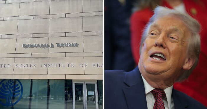 Trump’s Name Added To U.S. Institute Of Peace After Unsuccessful Nobel Peace Prize Bid