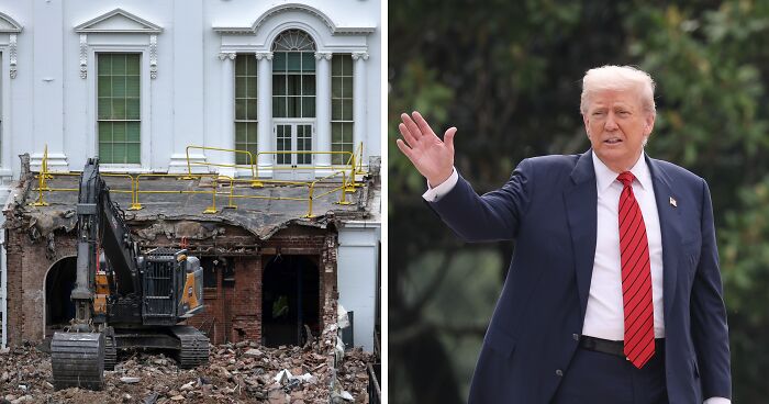 Trump Admin Tells Judge Ballroom Construction Is A Security Necessity