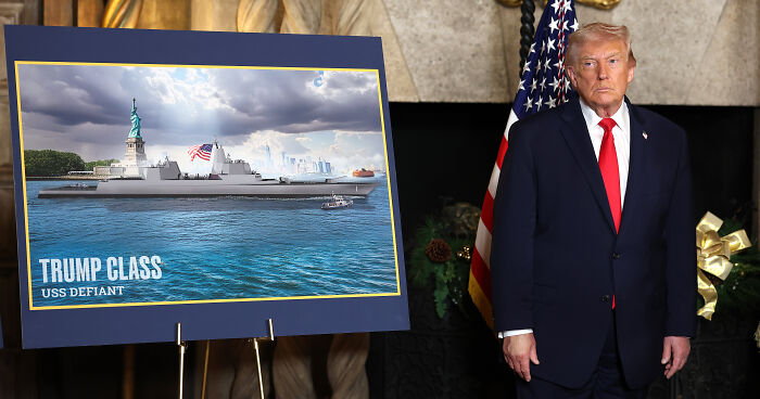 Trump Names New Battleships After His Favorite President: “I’m A Very Aesthetic Person”