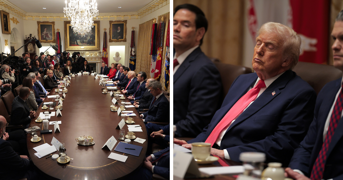 Trump’s Cabinet Meeting Went Off The Rails—Here Are The 5 Wildest Moments That Shocked The Nation