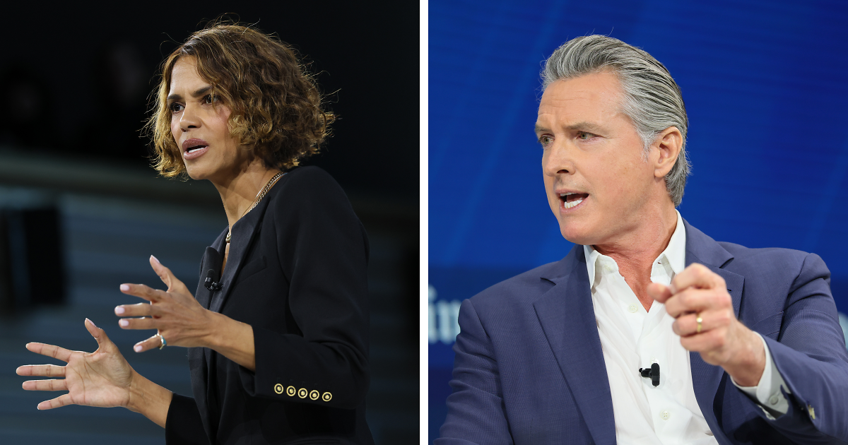 Halle Berry Slams Gavin Newsom For “Devaluing” Women, Says He “Should Not Be Our Next President”