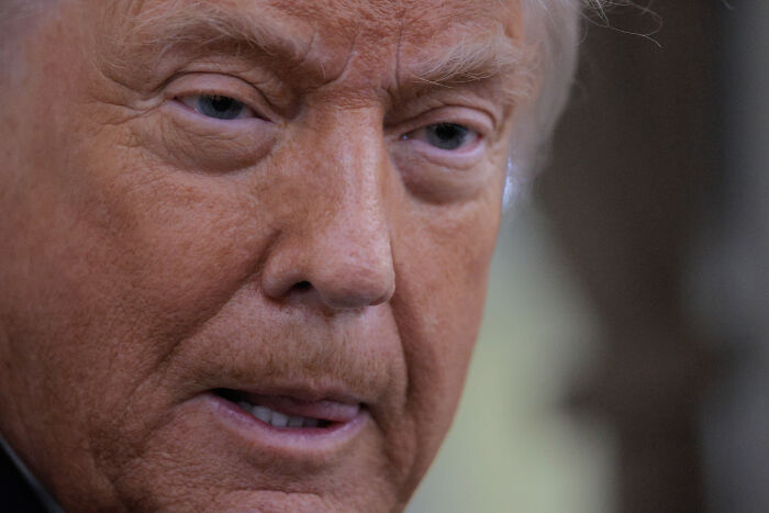 Close-up of orange face showing an embarrassed expression during a greeting snub with a woman's perfect reaction. Close-up of orange face showing an embarrassed expression during a greeting snub with a woman's perfect reaction.