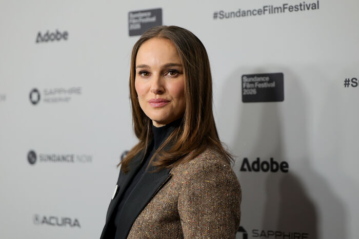 Actress attending Sundance Film Festival, highlighting celebrities voicing outrage at ICE after Alex Pretti shooting.