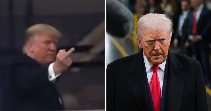 Trump Drops F-Bomb And Flips Off Autoworker During Ford Factory Visit, Worker Gets Suspended