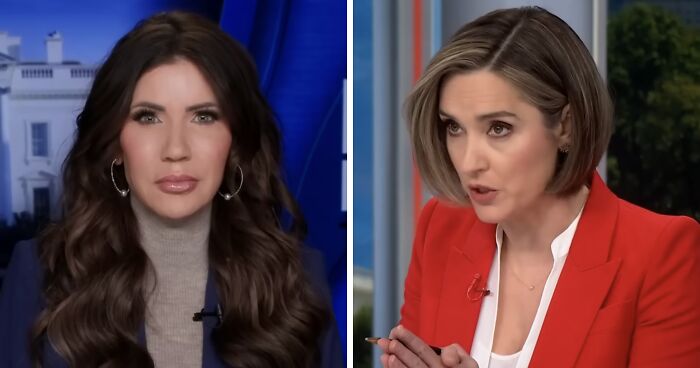 Kristi Noem Goes Bonkers At Reporter Over Name She Doesn’t Want People To Hear