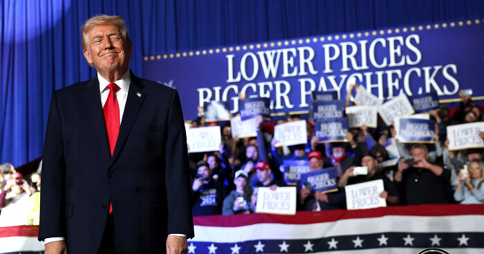 Trump Fact-Checked On Gas Prices After Iowa Audience Member Interrupts Speech