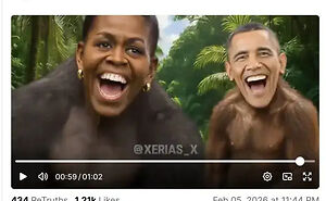 “Disgusting Behavior”: Trump Posts Video Depicting Barack And Michelle Obama As Apes