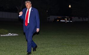 It Looks Like Trump Skipped Makeup At A Recent Event—And The Result Is As Odd As You’d Expect